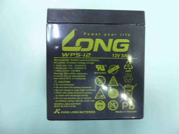 Long WP5-12 sealed lead acid battery