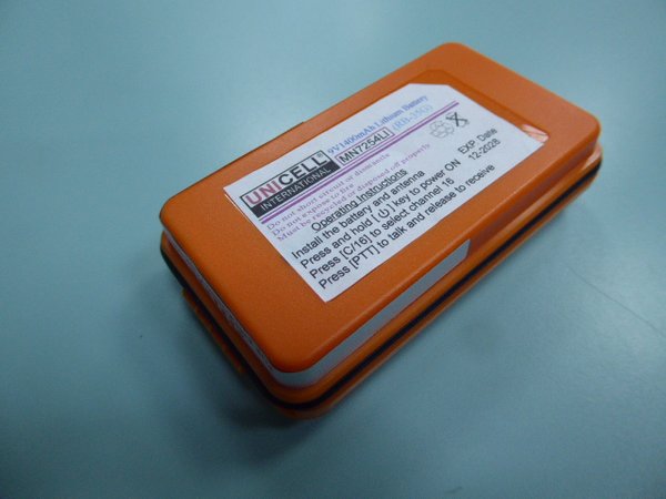 Recent RB-35G battery for Recent RS-35M GMDSS marine radio VHF Orange Dual/Tri-watch Float transceiver
