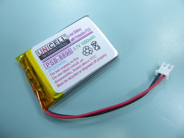 BPI PL503450 battery for Creative Muvo10 MF8180 