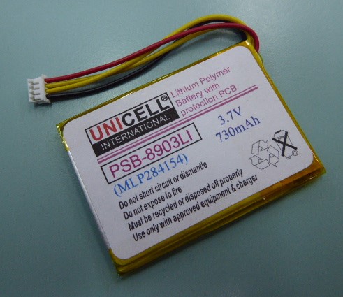 Batteria Di Ricambio MLP284154 Compatibile Con JBL GO2 – 730 MAh, Kit Con Strumenti Incluso