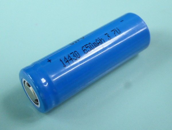 3.7V 14430 Lithium Ion battery