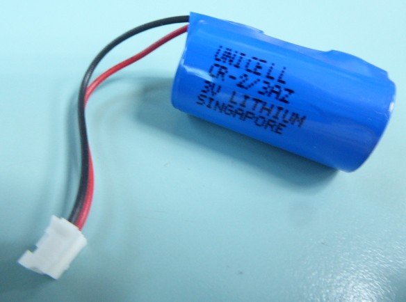 Panasonic CR-2/3AZC35K-K battery for Hochiki SS-2LT SS-2LT-10HC SS-2LT-10HCC SS-2LT-10HCP SS-2LT-10HCP3 SS-2LTH-10HC SS-2LTH-10H
