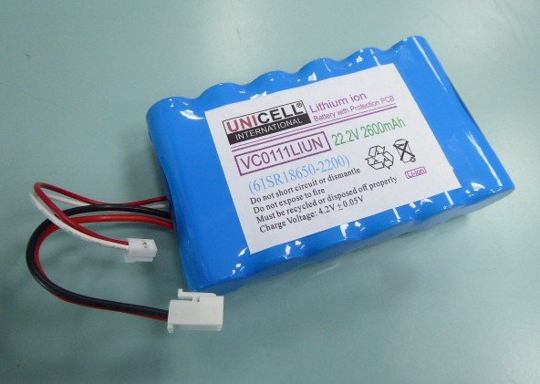 ETA Tineco 61SR18650-2200 6ICNMR19-66 6ISR18650-2500 battery for ETA Aquamaster 1230