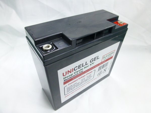 12V 22Ah sealed lead acid battery with flat terminal