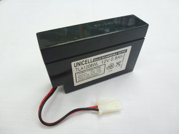 12V 0.8Ah sealed lead acid battery