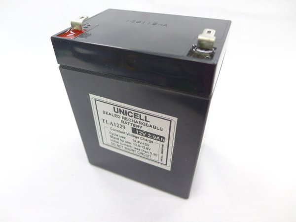 12V 2.9Ah sealed lead acid battery