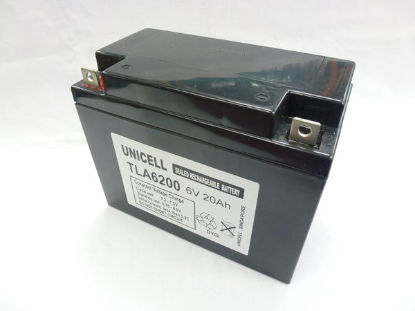 6V 20Ah sealed lead acid battery
