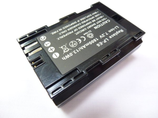 Canon LP-E6 LP-E6NH battery for Canon EOS 5D MARK II III IV 5DS 60DA 6D 7D 60D 70D 80D 90D R5 R6 R7