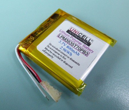703535 1S1P Lithium polymer battery