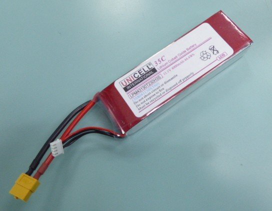 3S8043130 11.1v 4000mAh XT60 35C Lithium battery