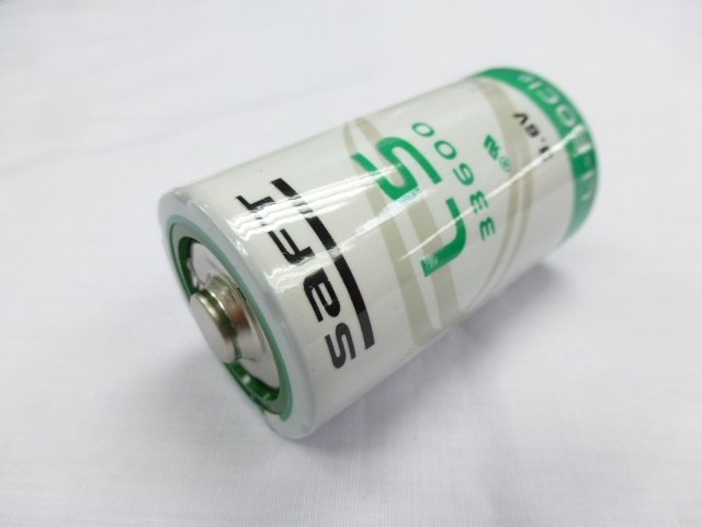 Batería de litio 3,6V LS33600, Saft