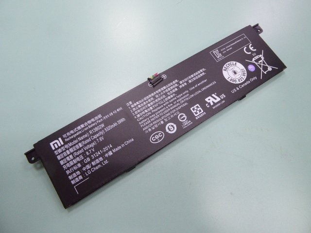 thumbnail image 2 of Replacement R13B02W / R13B01W Battery For Xiaomi Mi Air 13.3" Laptop (2018) – 5230mAh, 7.6V 2 of 6