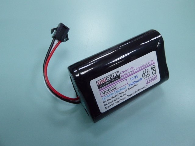Vhbw Batteria Di Ricambio Per Aspirapolvere Ecovacs, Compatibile Con DA60-Darfon E ZJ1450, 2600mAh, 10.8V, Li-Ion