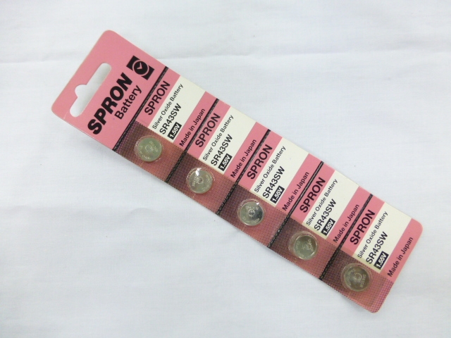 301 SR43SW 1.55V Silver oxide battery | Unicell