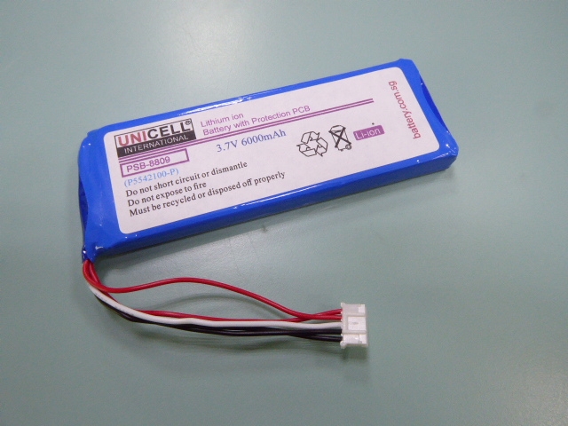 Batterie 3.7V 6Ah Li-Po P5542100-P pour JBL Pulse 3