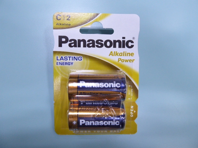 Panasonic 1.5V LR14 size C alkaline battery | Unicell