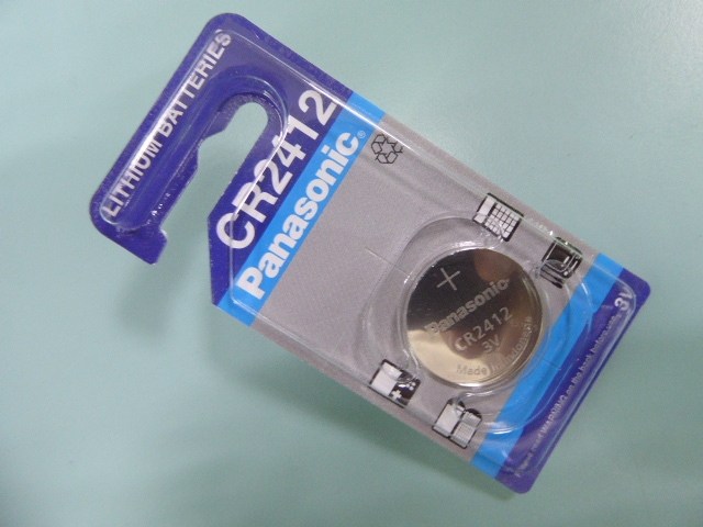Panasonic CR2412 battery Unicell