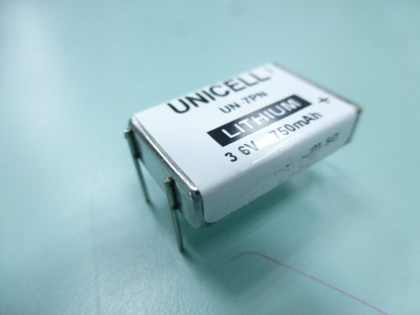 UNICELL UN-7PN ( Keeper Lithium LTC-7PN battery )