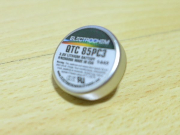 Electrochem 3.6V QTC 85 PC 3B6880 battery