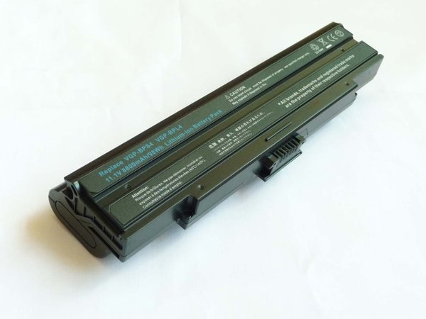 Sony vaio VGN-BX195vp VGN-BX197xp VGN-BX295vp VGN-BX297xp VGN-BX394vp VGN-BX660p VGN-BX760p VGP-BPS4 battery