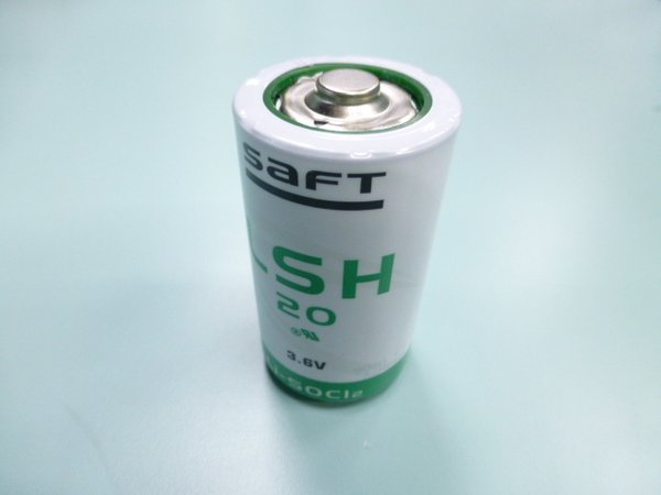 Saft LSH20 3.6V D size high drain lithium battery