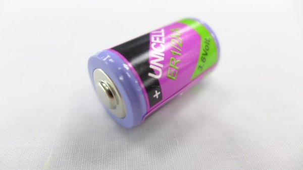 ER14250 1/2AA size 3.6V lithium battery