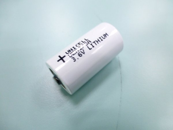 ER17335 size 2/3A 3.6V lithium battery