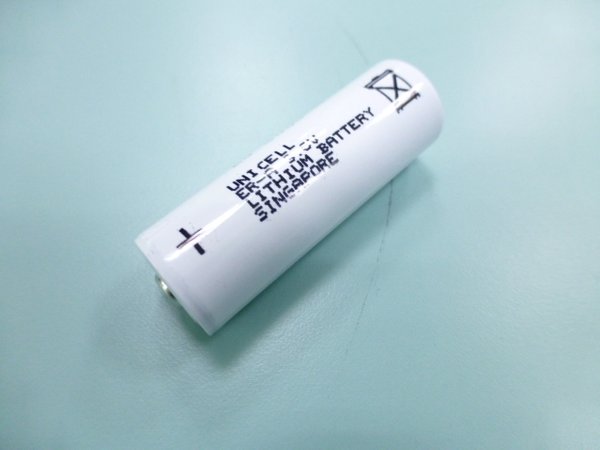 ER17505 size A 3.6V lithium battery