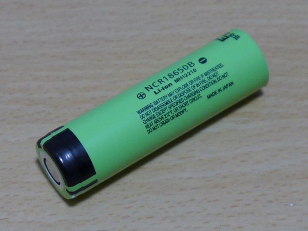 Panasonic NCR18650B 18650 3.7V rechargeable Li-ion battery