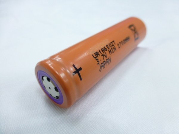 Sanyo UR18650ZY 3A size 18650 3.7V rechargeable lithium ion battery