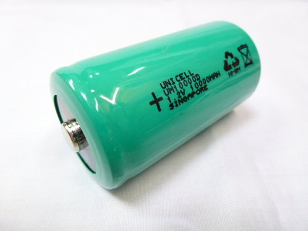 1.2V 10Ah size D ni-mh battery