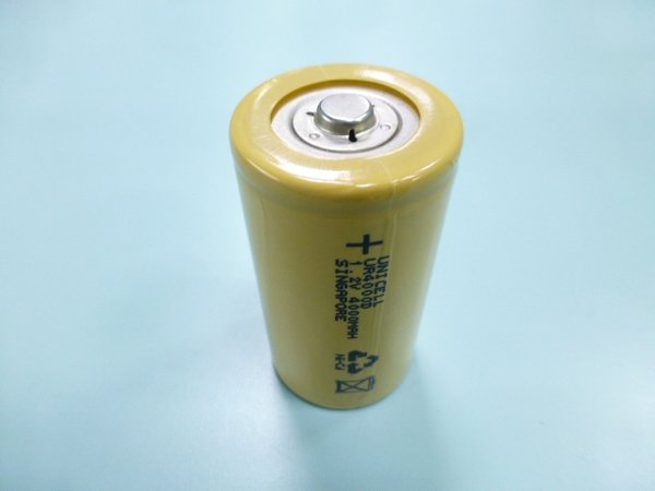 1.2V 4000mAh D size ni-cd battery