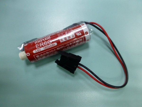 3.6V Maxell ER6V3C battery