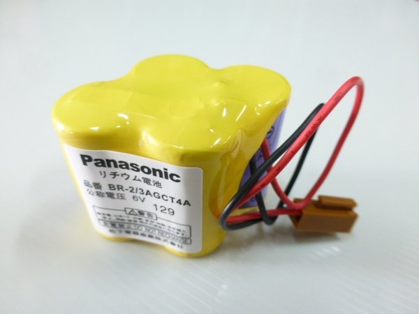 Panasonic BR-2/3AGCT4A BR2/3AGCT4A battery GE FANUC A98L-0031-0025 A98L00310025 A06B-6114-K504 battery