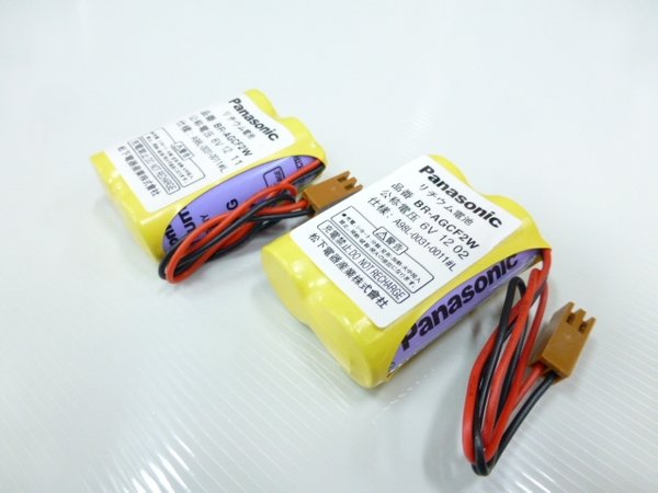 Panasonic BR-AGCF2W battery Sanyo CR17450SE-F2C battery Fanuc A06B-0177-D106 battery