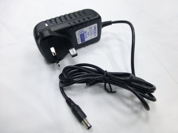 9V 2.5A adapter with Singapore safety mark