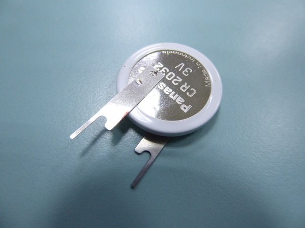 Panasonic BR2032 3V lithium battery solder pin