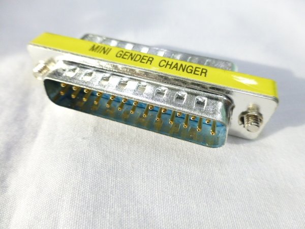 25 pin DB25 Male to male gender charger connector