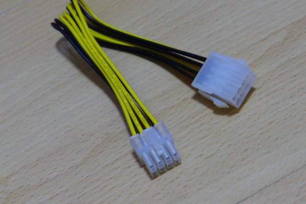 8 pin PCI Express PCIe power extension cable