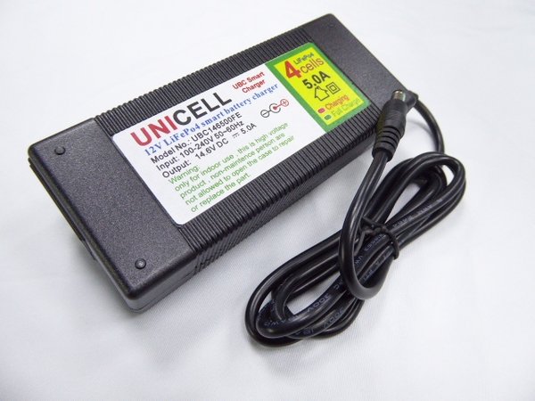 4 cells Lifepo 14.6V 5A battery charger