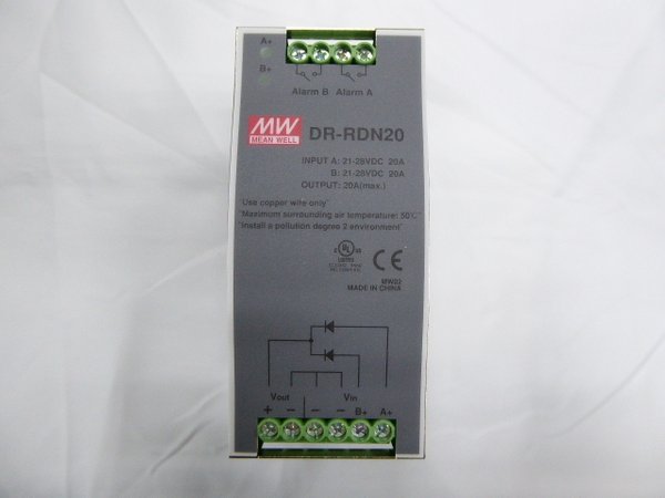 Mean Well DR-RDN20 21-28Vin 30Vout 20A DIN Rail power Supply