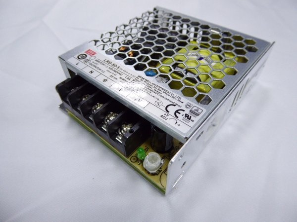 MW Mean Well LRS-50-5 5V 10A metal frame Power Supply