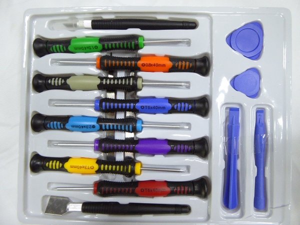16 in 1 repair tool kit screwdrivers set