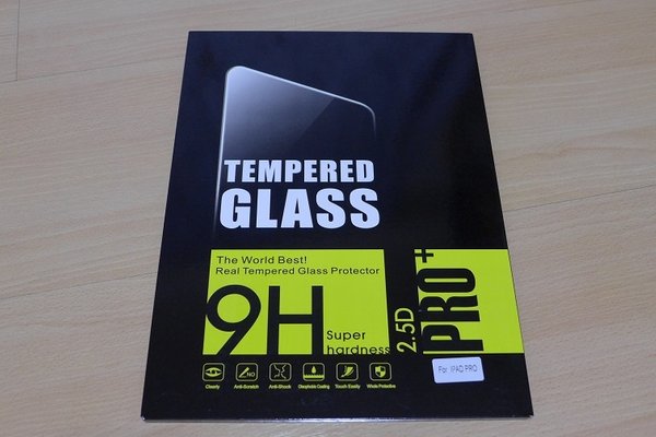 Tempered glass screen protector and Easy Installation for ipad pro 12.9 inch