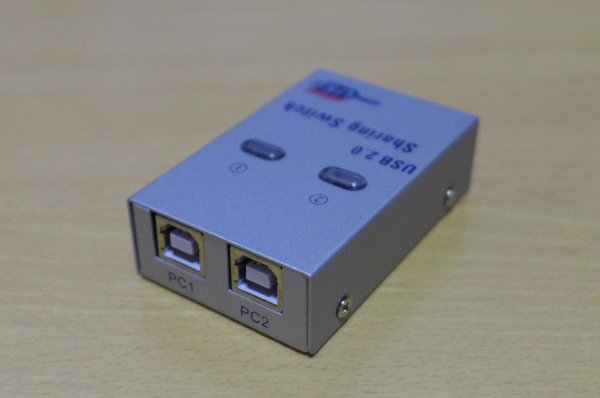 2 in 1 printer port USB sharing switch