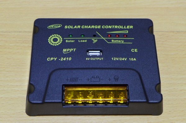12V or 24V 10A MPPT solar controller