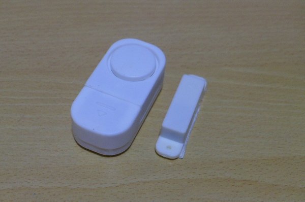 Door and window entry sensor with alarm