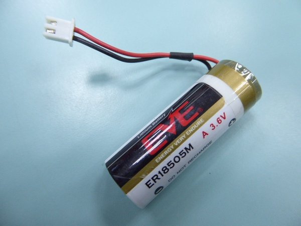 EVE ER18505M battery with connector