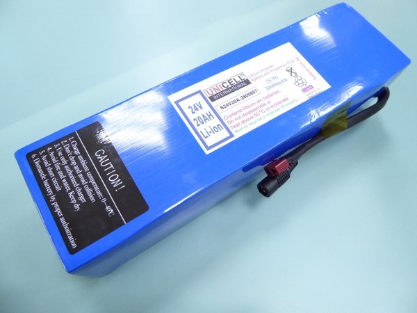 24V 20Ah Lithium ion battery