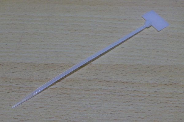 Marking cable tie 150x4 mm